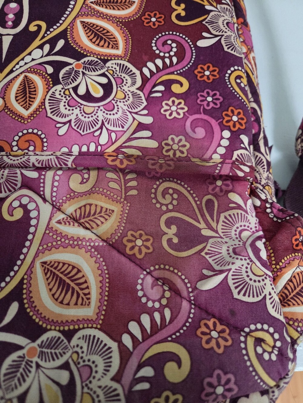 Vera Bradley Backpack With Built In Computer Compartment - Picture 9 of 9